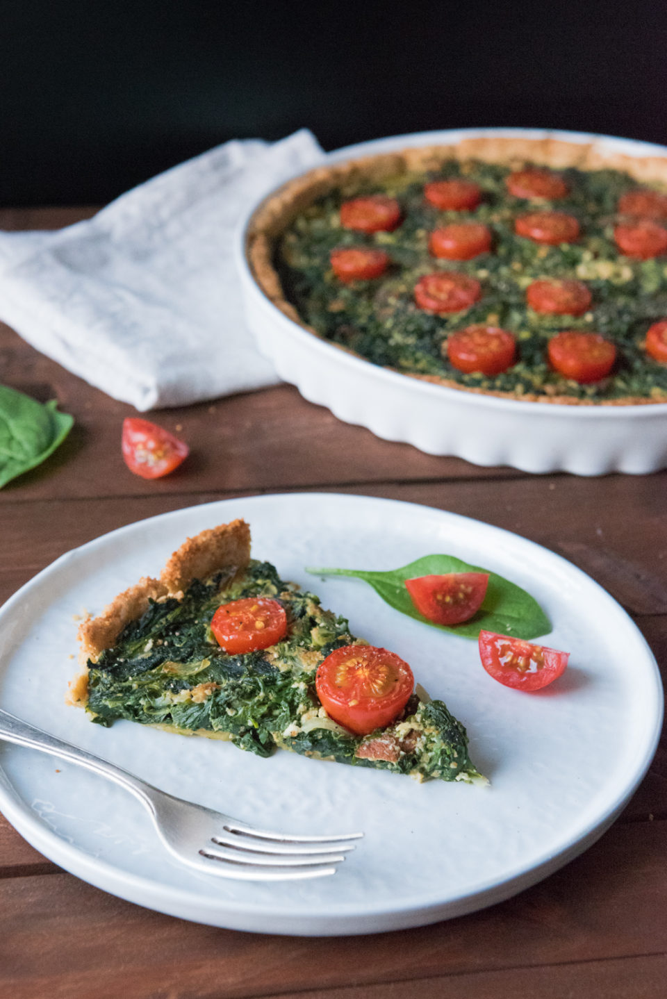 Vegane Spinat Quiche | NataschaKimberly