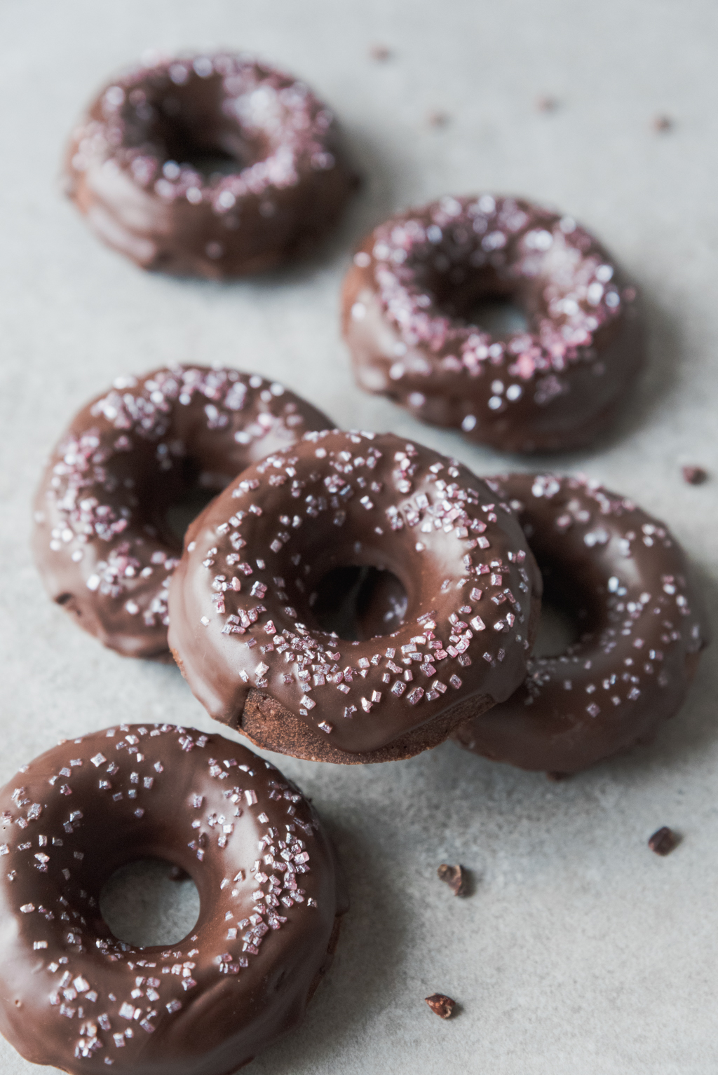 Vegane Schokoladen Donuts Nataschakimberly