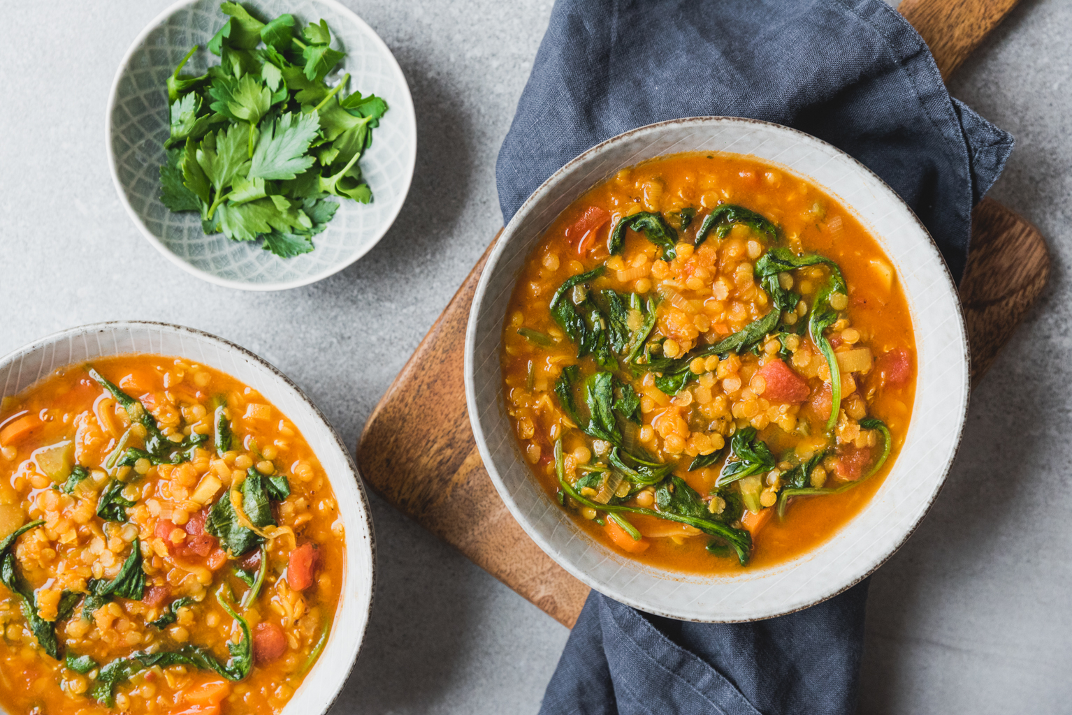 Spinat-Linsensuppe | NataschaKimberly